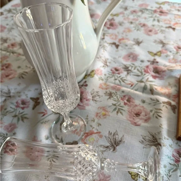 Cristal d’Arques Longchamp Crystal Champagne Flutes Set of 2 - Picture 4 of 7